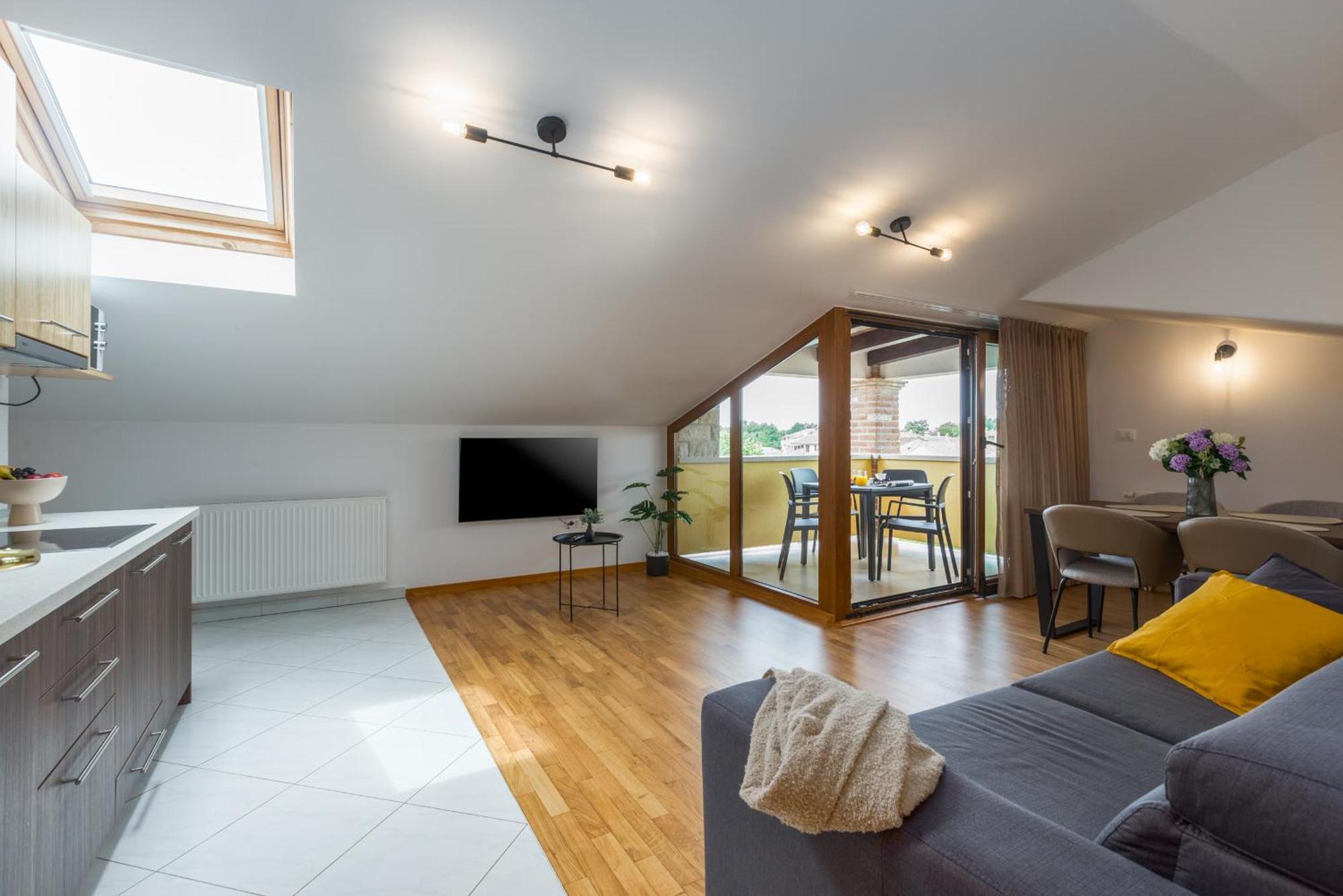 Apartments Bellissima Funtana Kültér fotó
